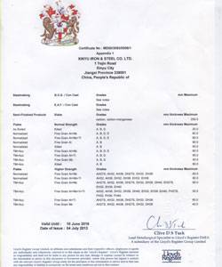 Lloyd's-Register-Certificates
